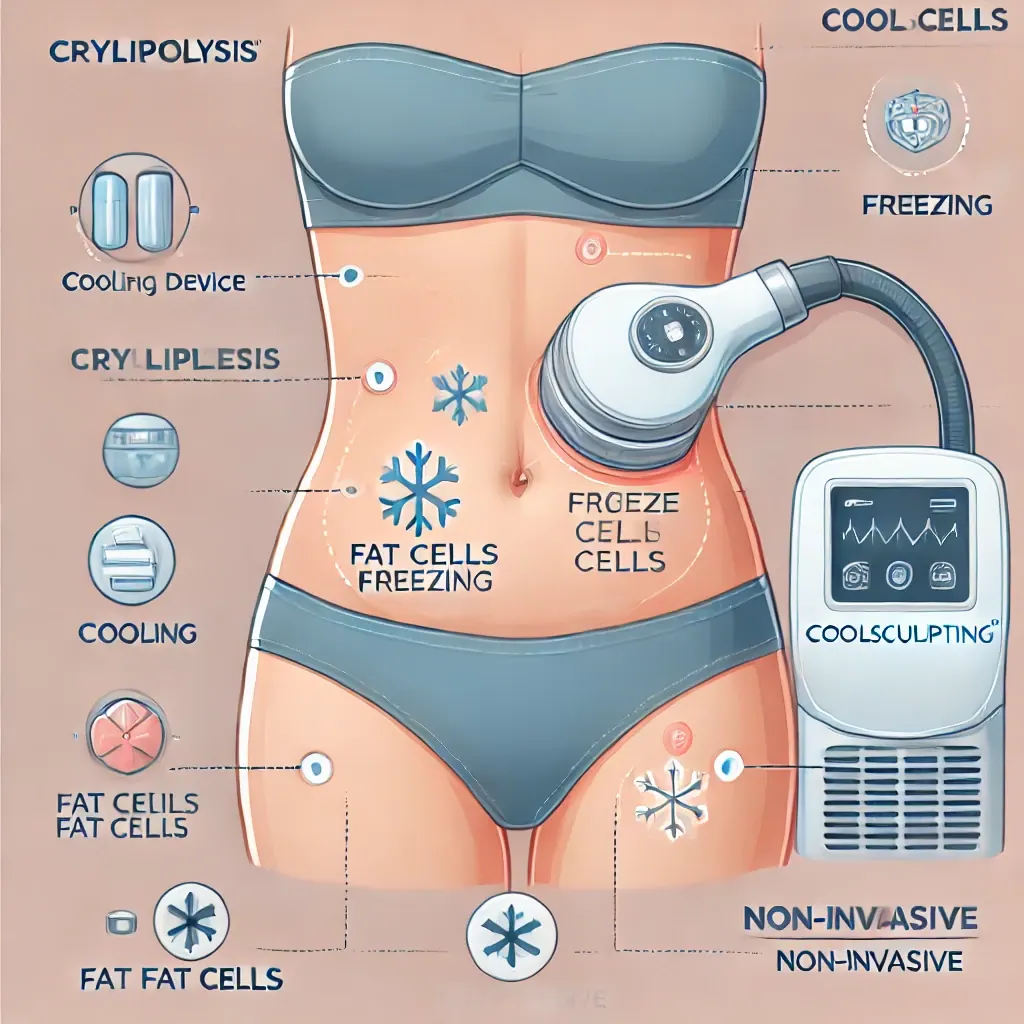 Cryolipolyse afbeelding