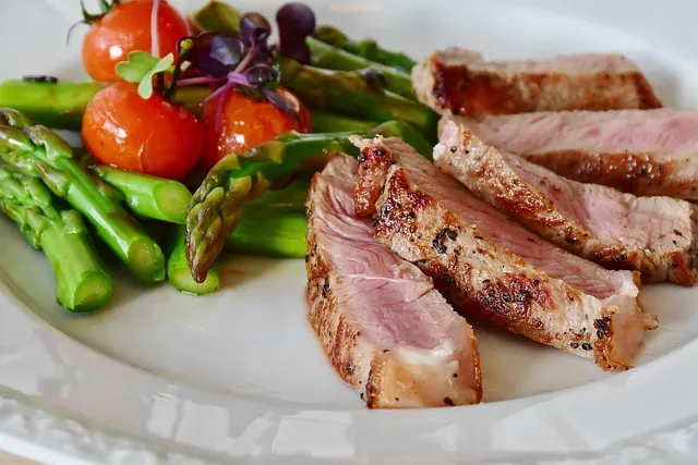 heerlijk bord gezond eten